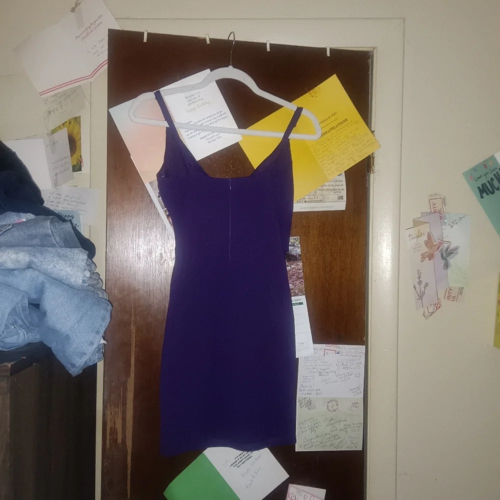 LULUS feeling flattered purple bodycon dress